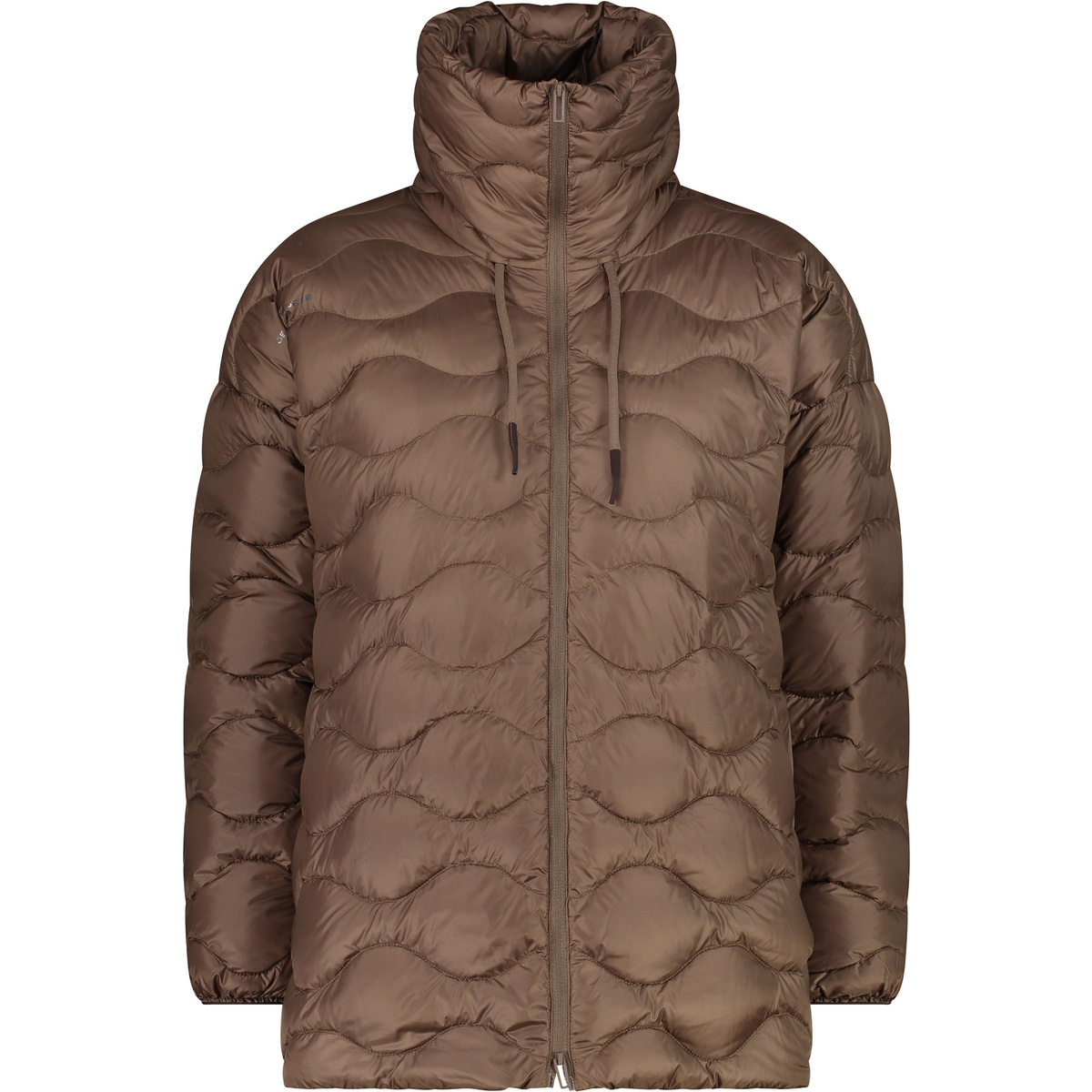 Jeanne Baret Damen Tahiti Puffy Jacke (Größe XXS, braun)