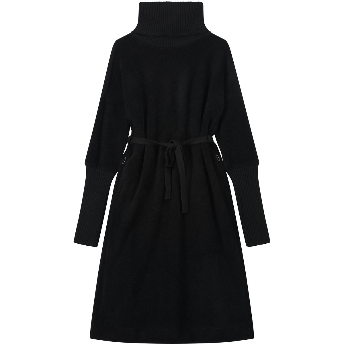 Jeanne Baret Damen Wallis Kleid (Größe L, schwarz)