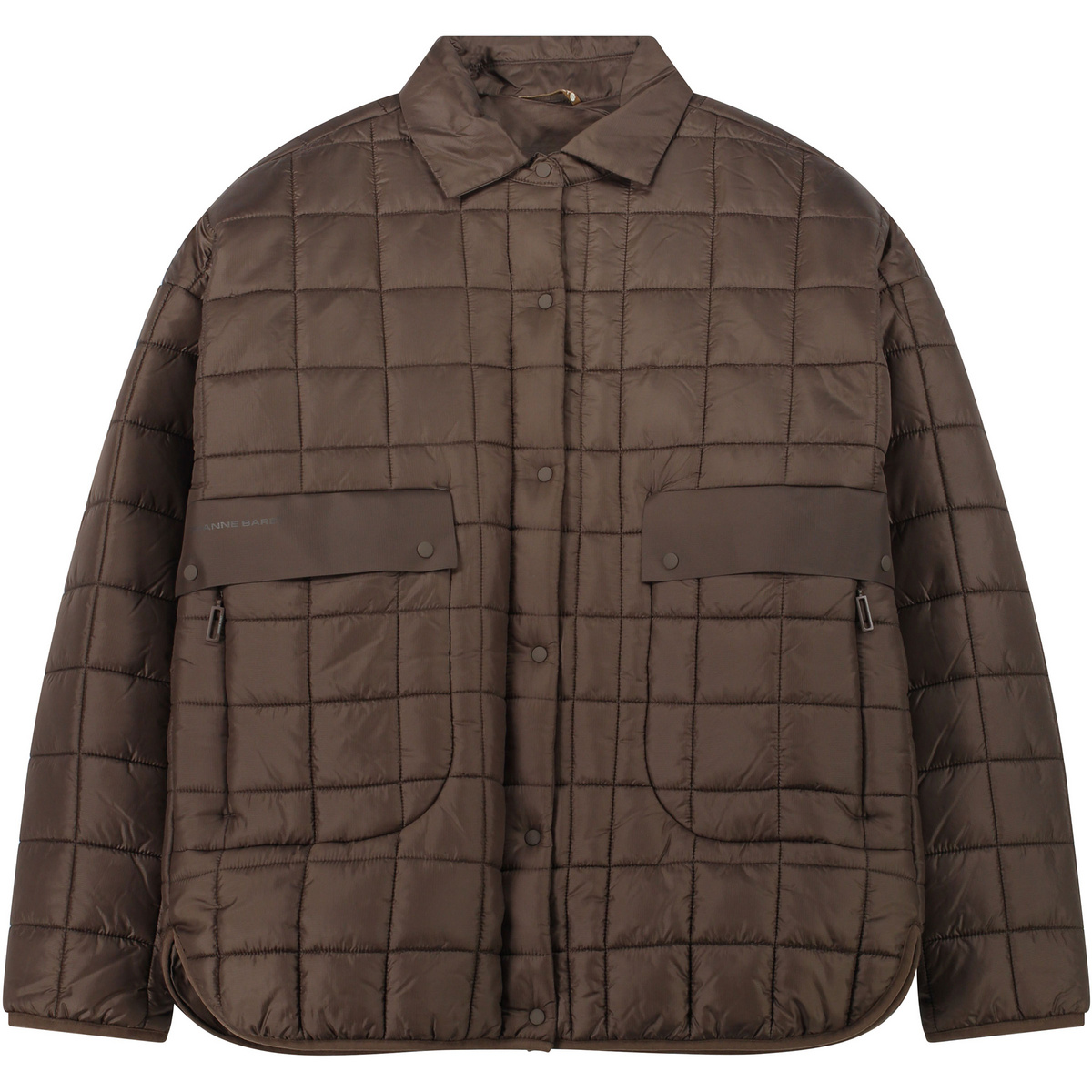 Jeanne Baret Femme Veste Clarence (taille XS, Brun)