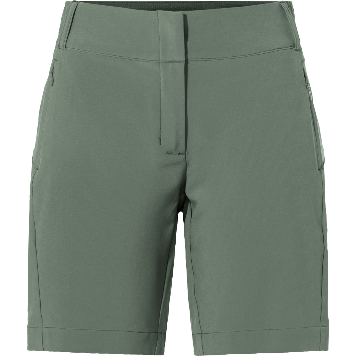 Vaude Donna Pantaloncini Skomer Bermuda (Taglia L, Verde)