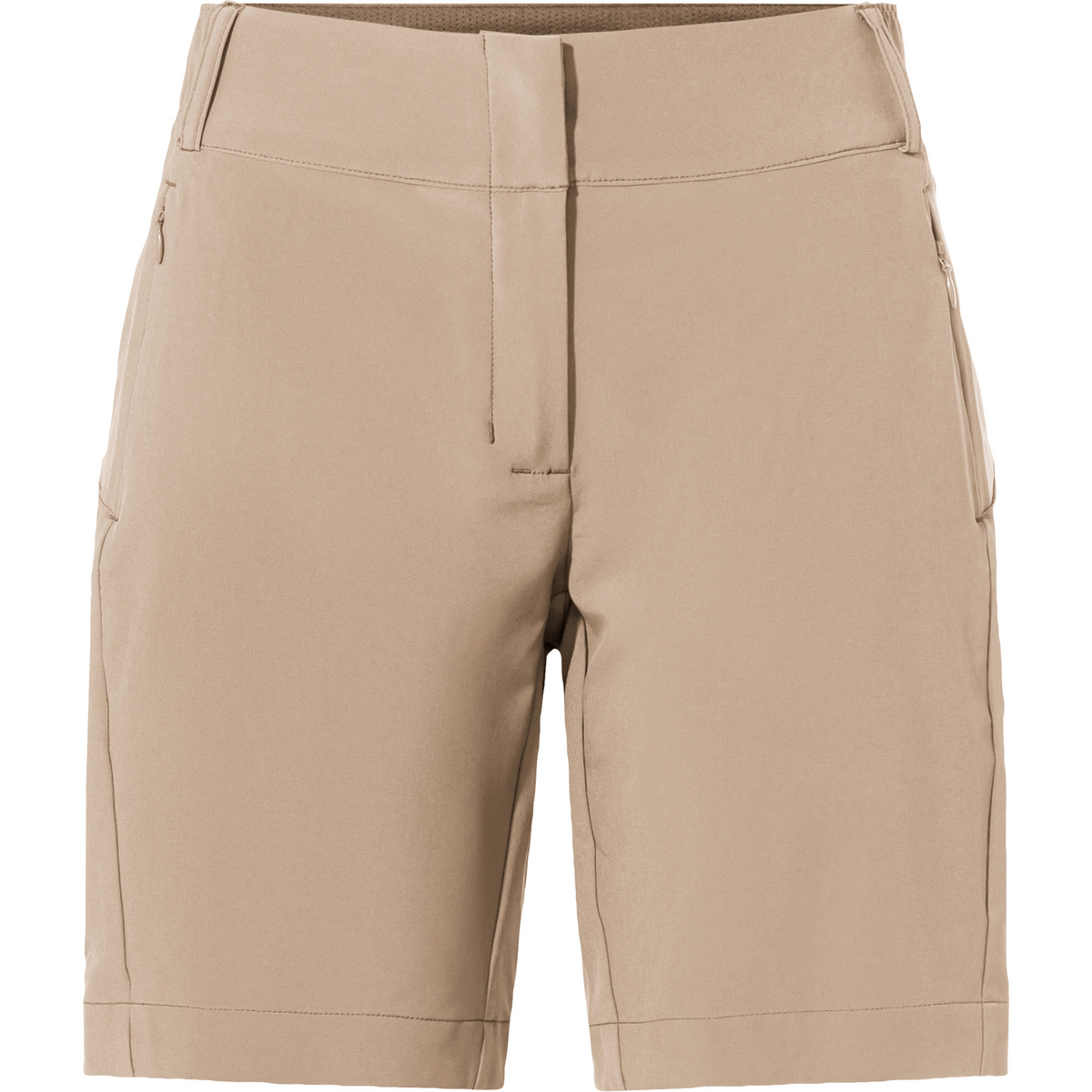 Vaude Donna Pantaloncini Skomer Bermuda (Taglia S, Beige)