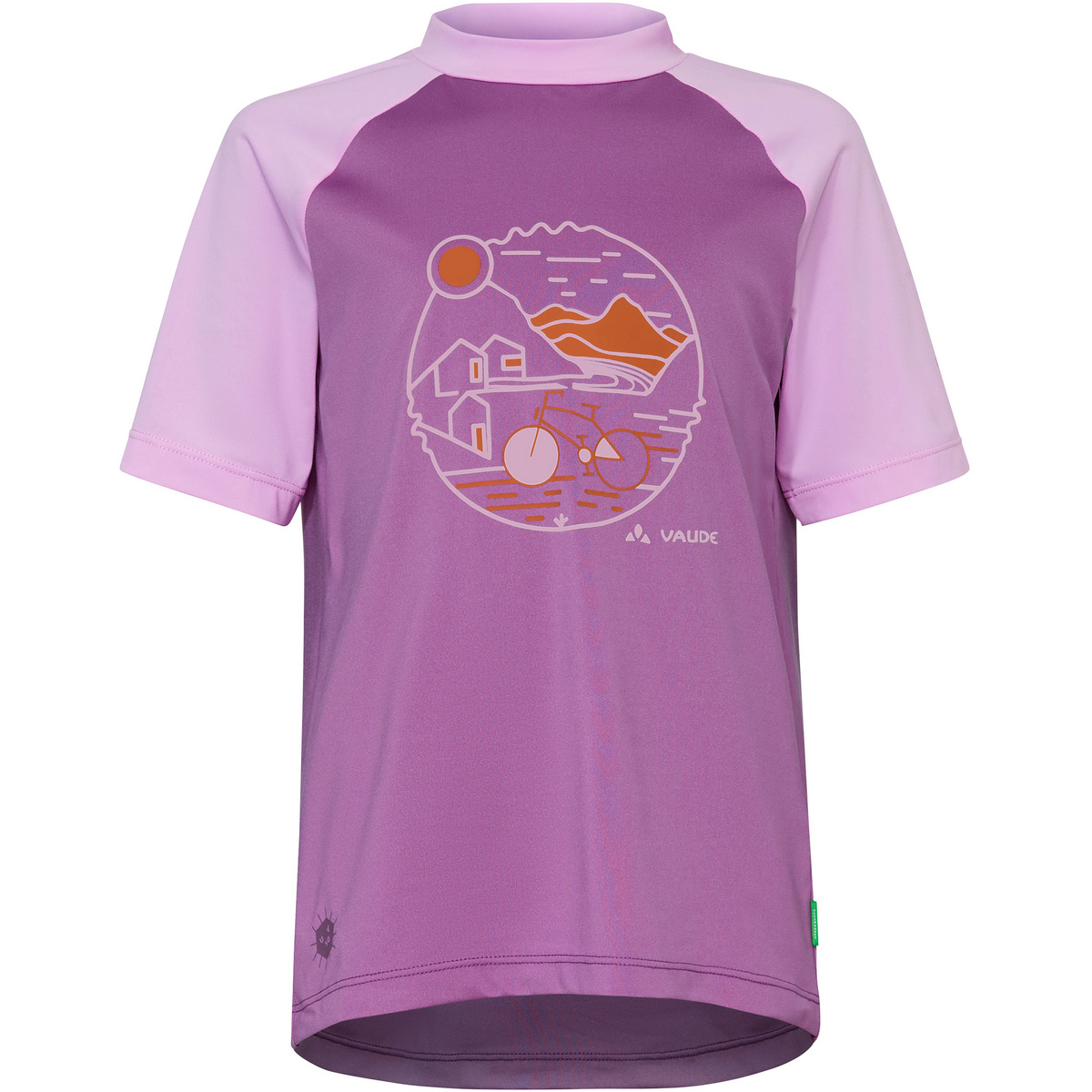Vaude Kinder Solaro III T-Shirt (Größe 98, lila)
