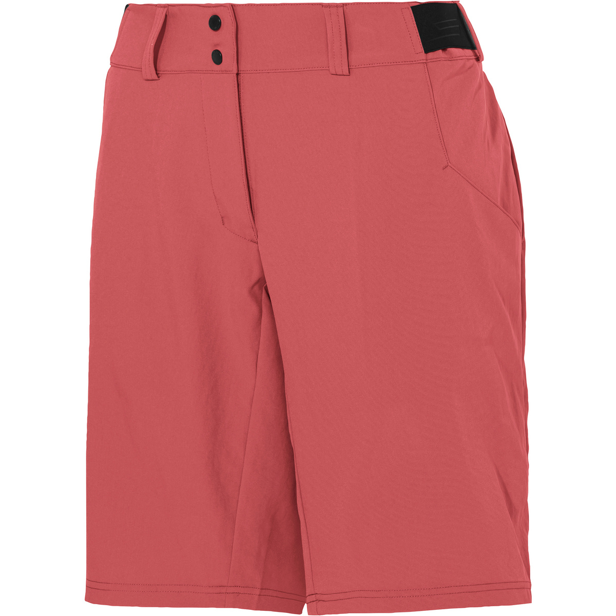 Vaude Donna Pantaloni MTB corti Loamer (Taglia XL, Rosso)