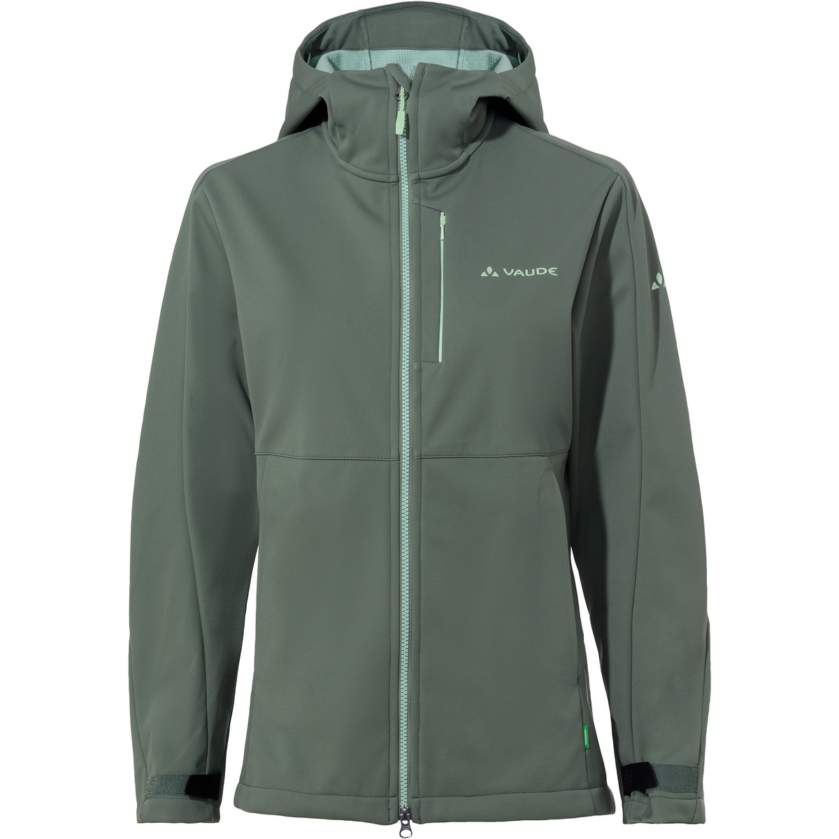 Vaude Damen All Year Elope Softshell II Jacke (Größe S, gruen)