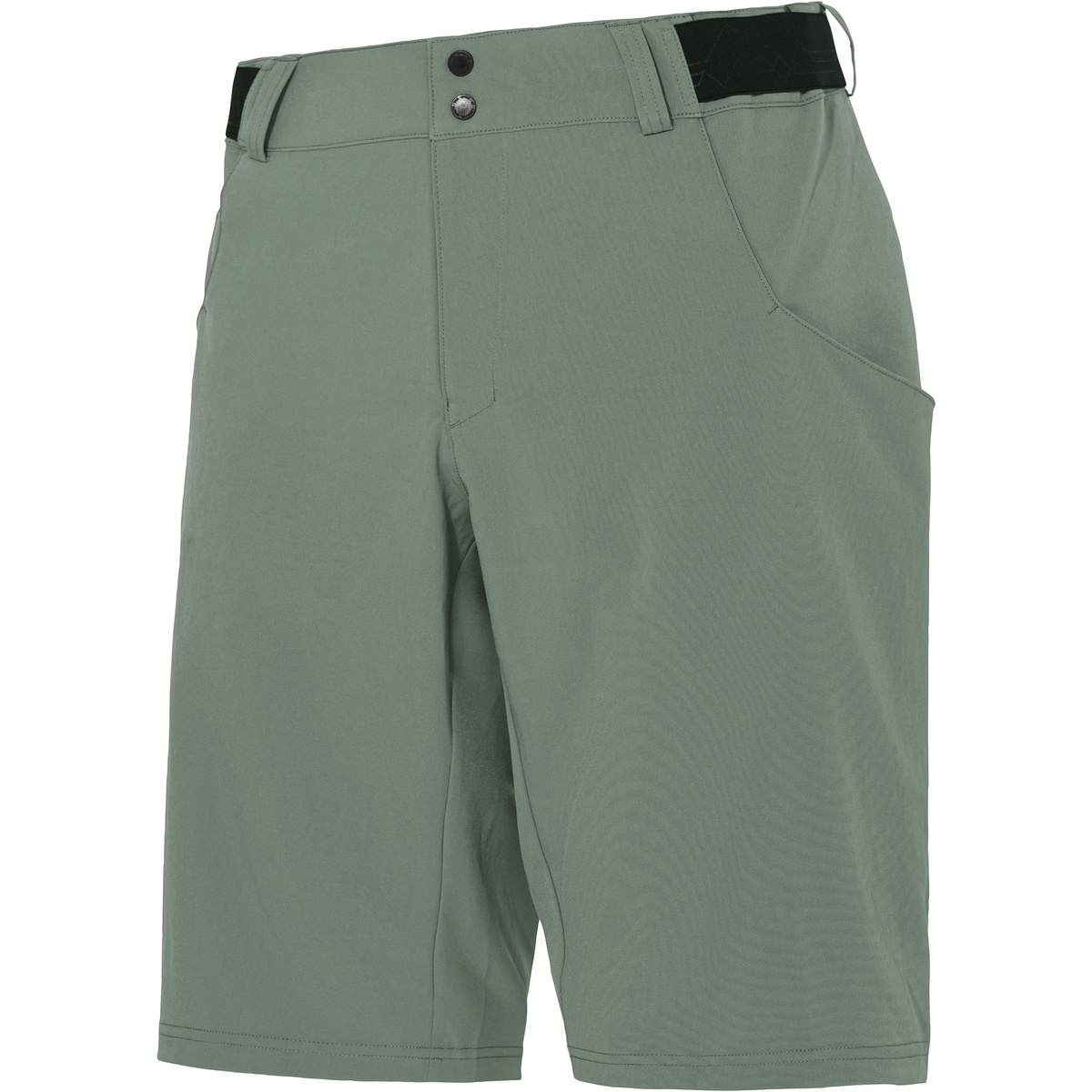 Vaude Uomo Pantaloni MTB corti Loamer (Taglia M, Verde)