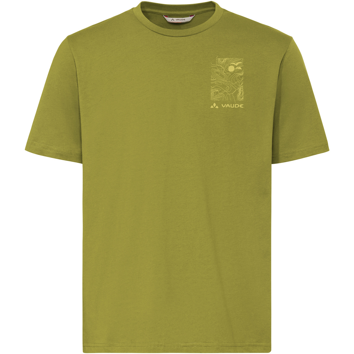 Vaude Uomo Maglietta Spirit II (Taglia XXL, Verde)