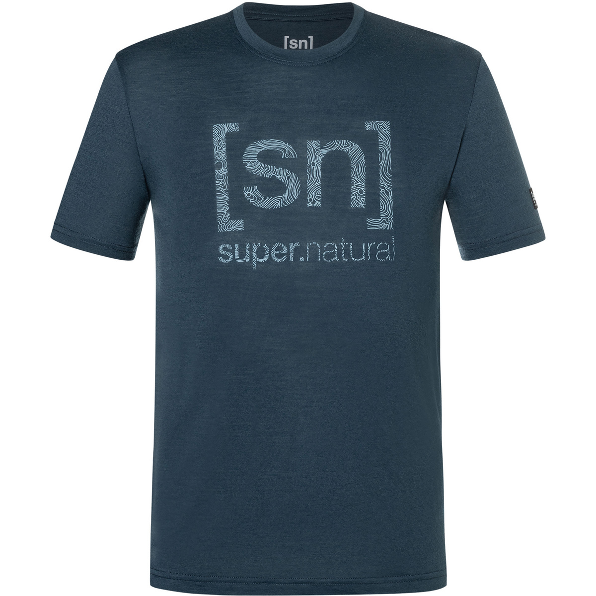 Image of Super.Natural Herren Logo Lines T-Shirt