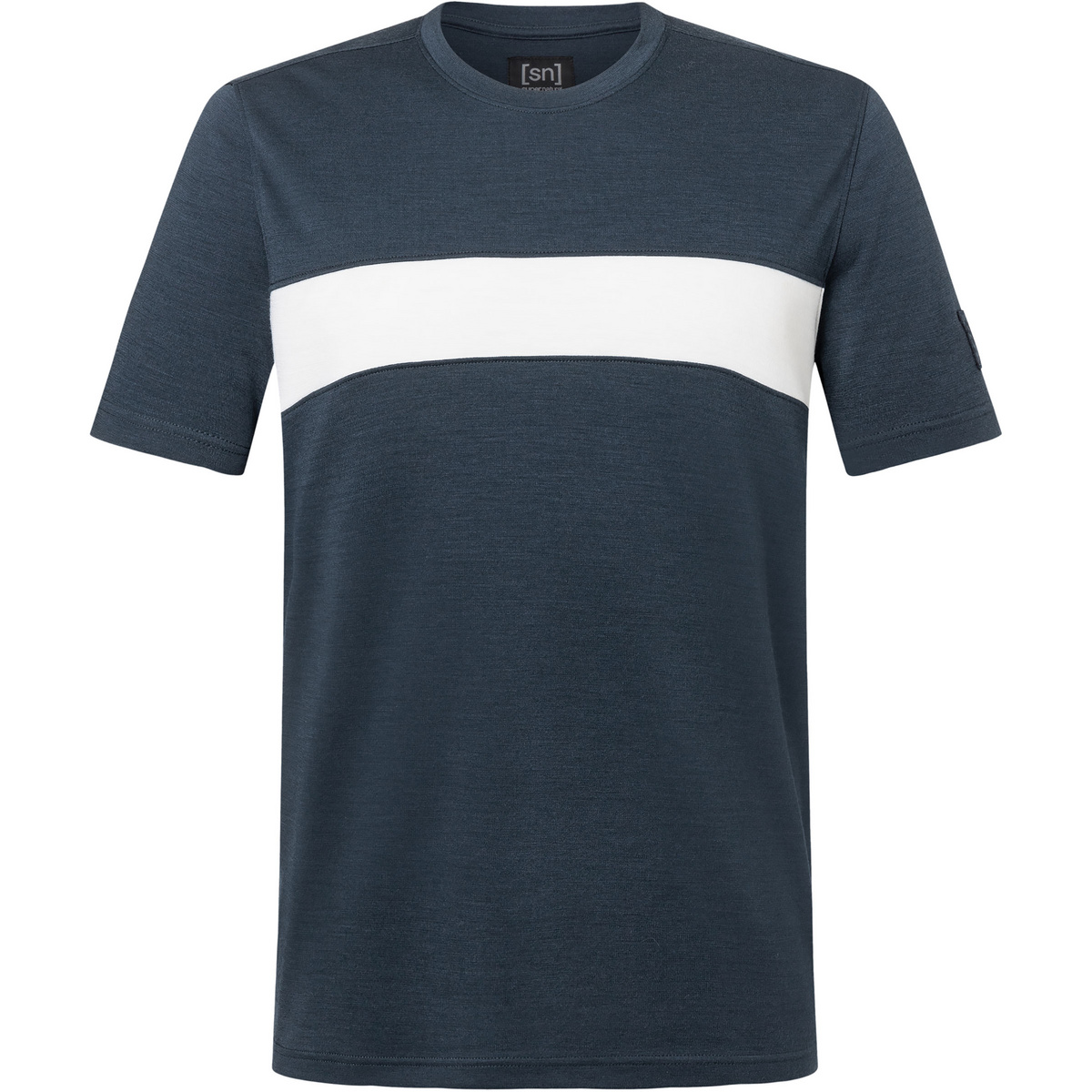 Super.Natural Homme T-shirt Montana Bio (taille S, Bleu)