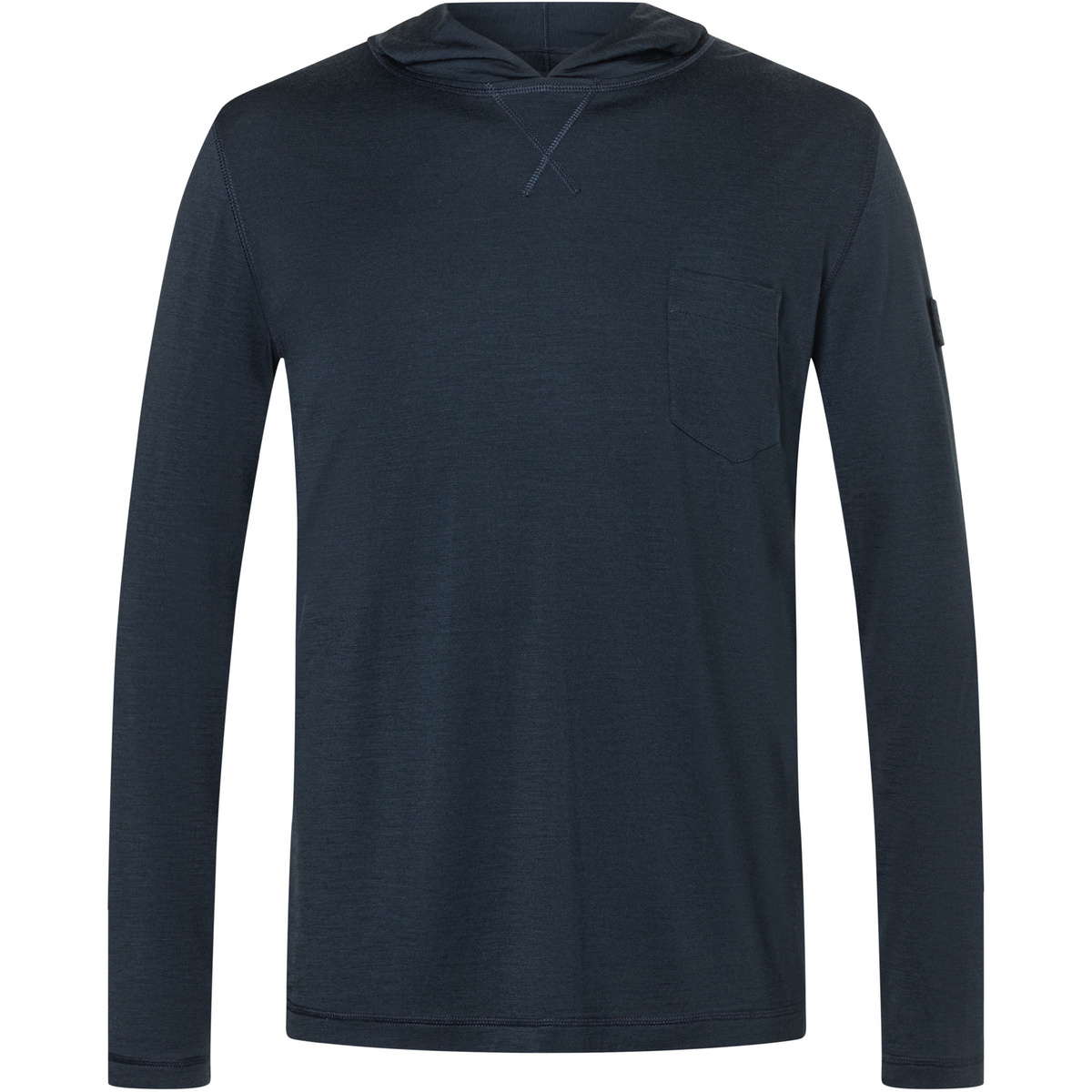 Super.Natural Uomo Felpa con cappuccio Light Bio J (Taglia XL, Blu)