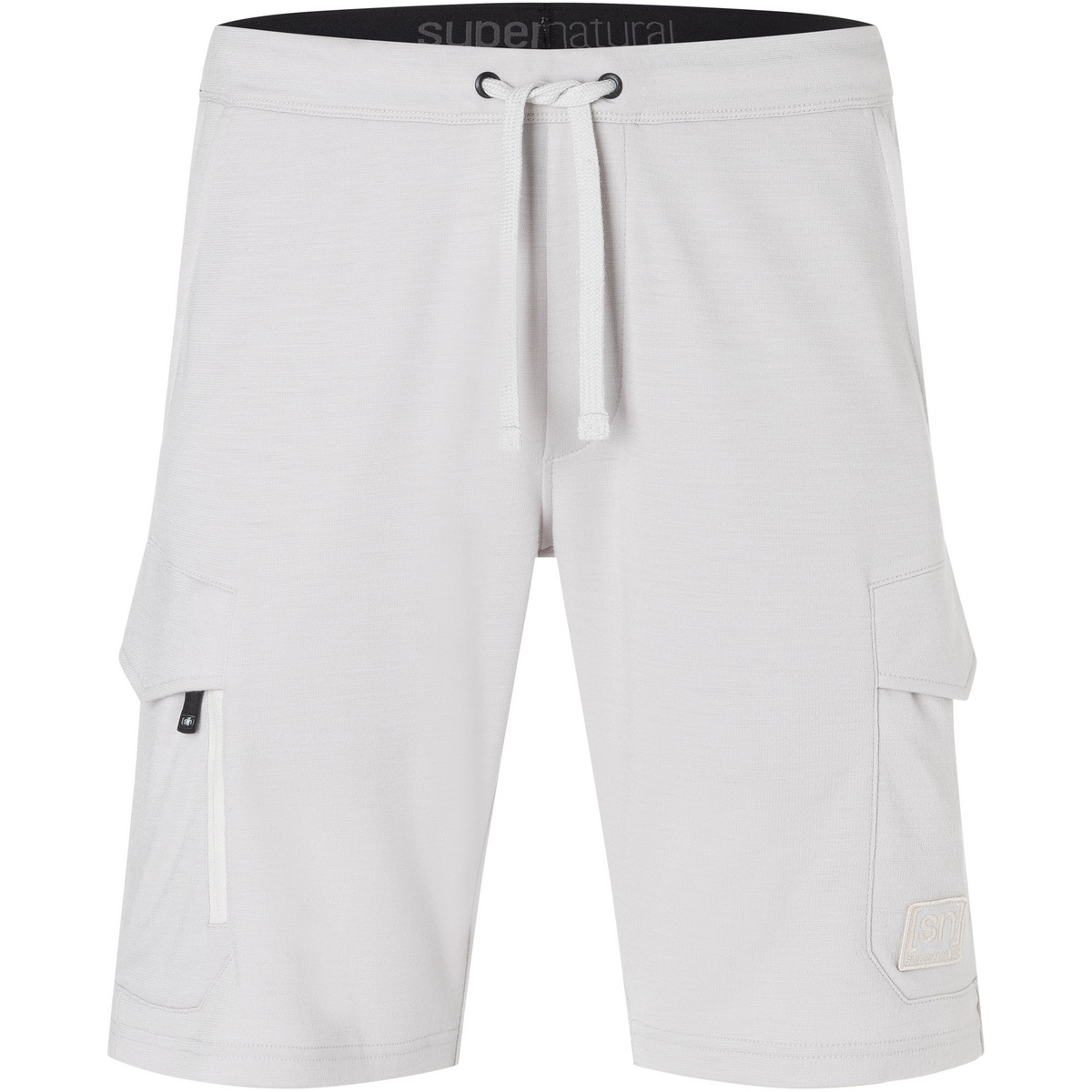 Super.Natural Uomo Pantaloncini Cargo Bio (Taglia XXL, Bianco)