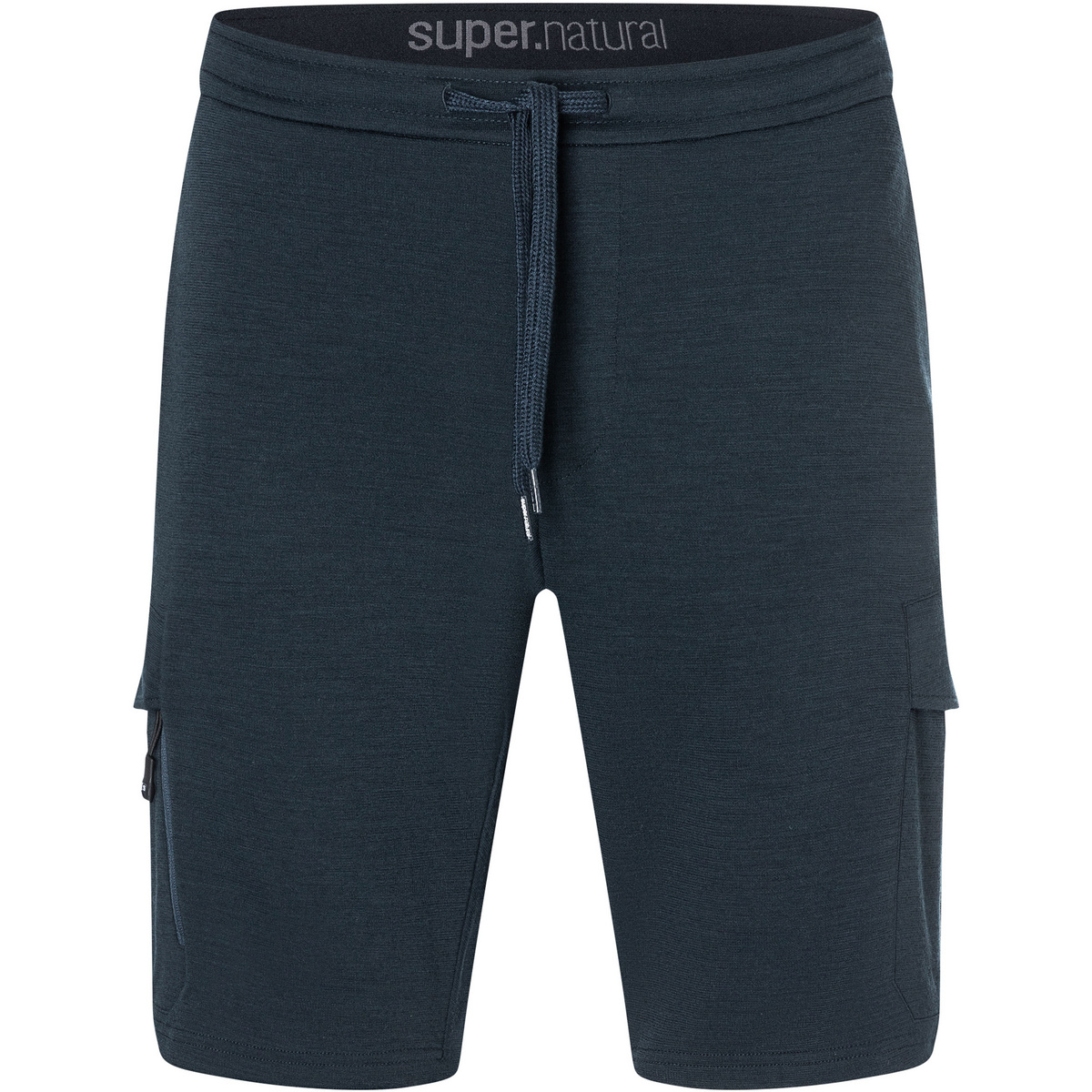Super.Natural Homme Short Cargo Bio (taille XXL, Bleu)