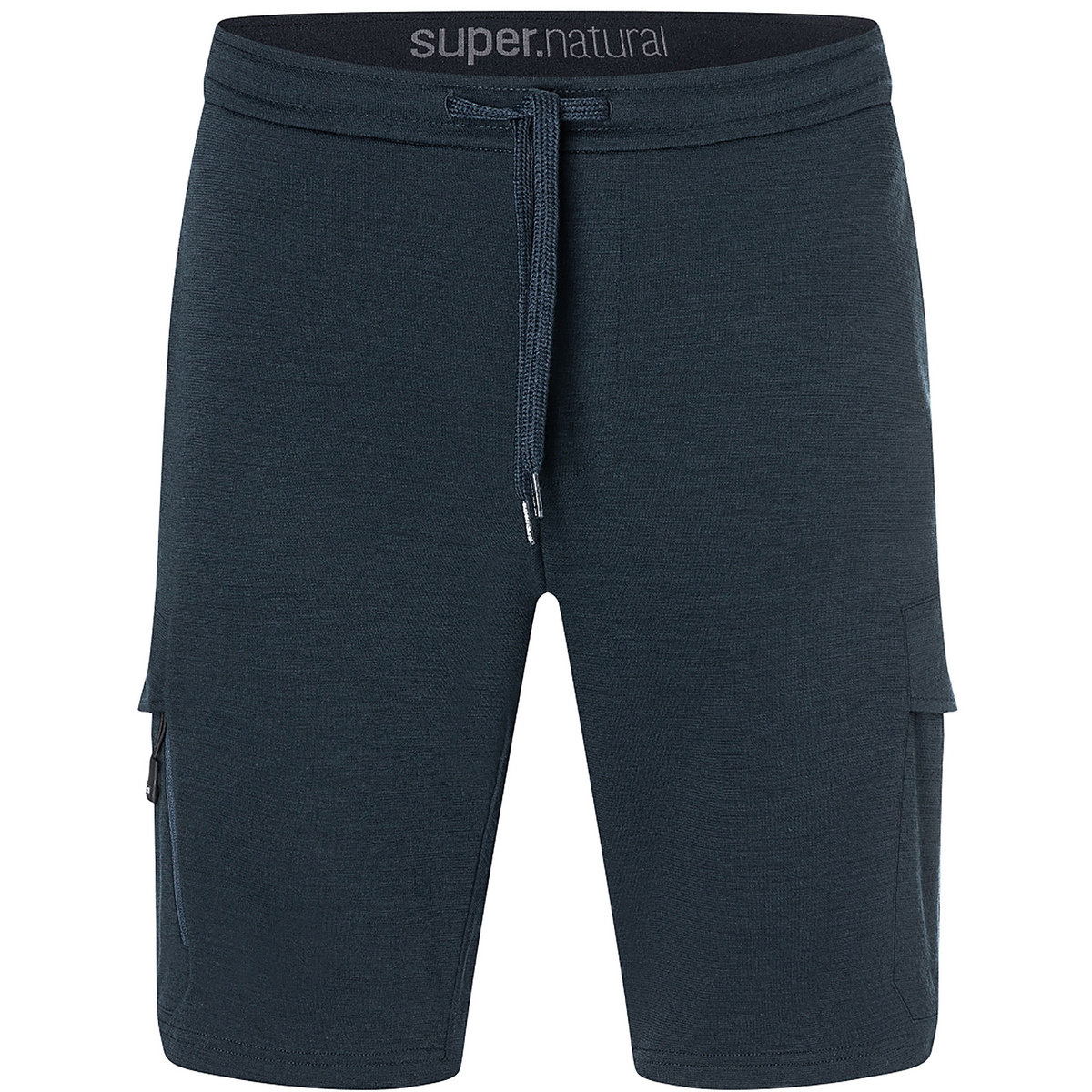 Super.Natural Homme Short Cargo Bio (taille XXL, Bleu)