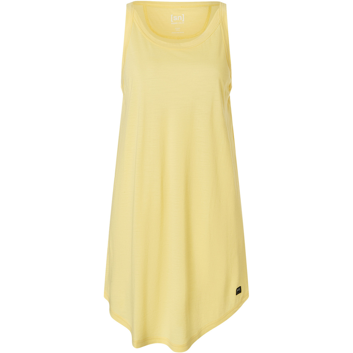 Super.Natural Damen Relax Sun Lovers Kleid (Größe S, gelb)