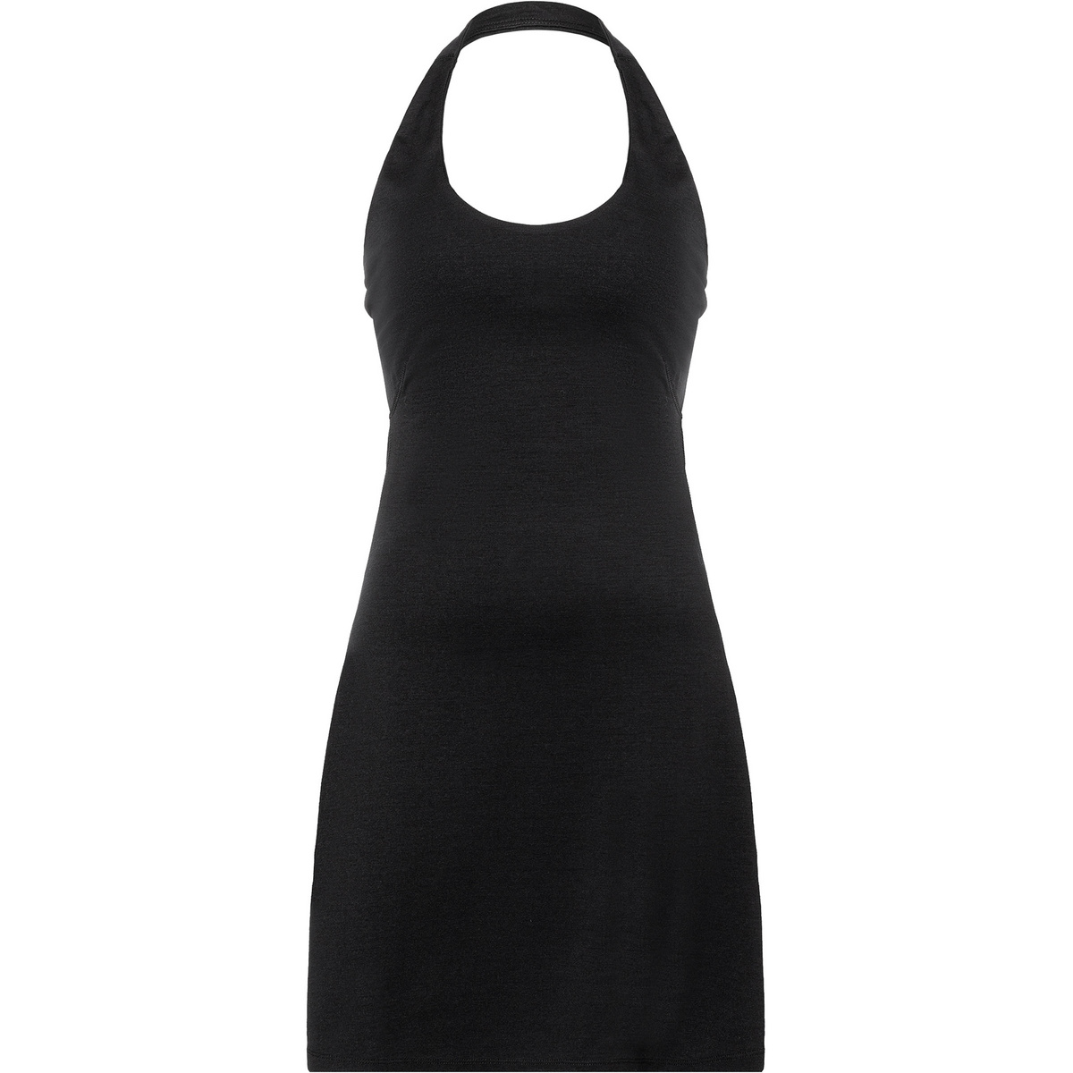 Super.Natural Damen Neckholder Kleid (Größe XS, schwarz)