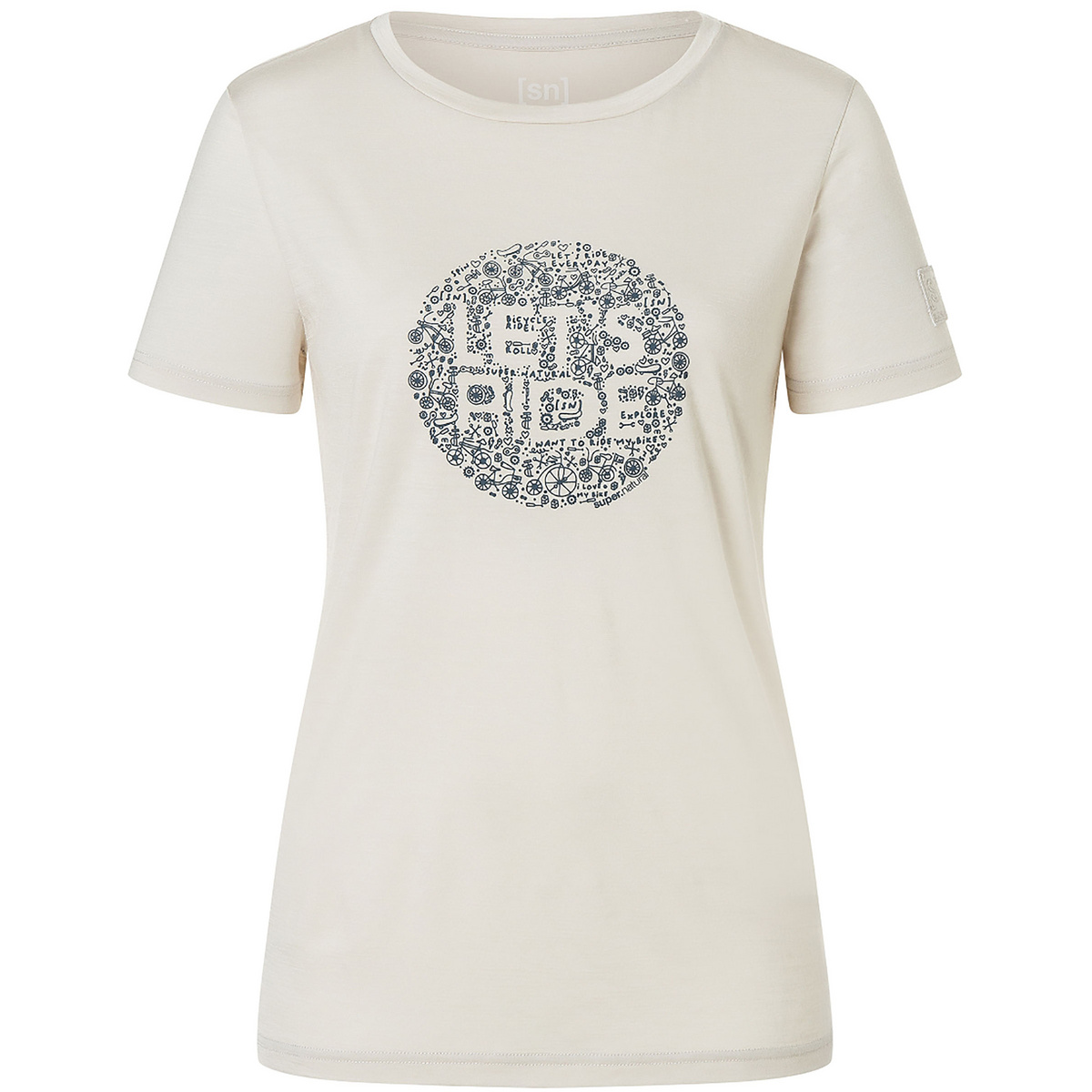 Image of Super.Natural Damen Lets Ride Bio J T-Shirt