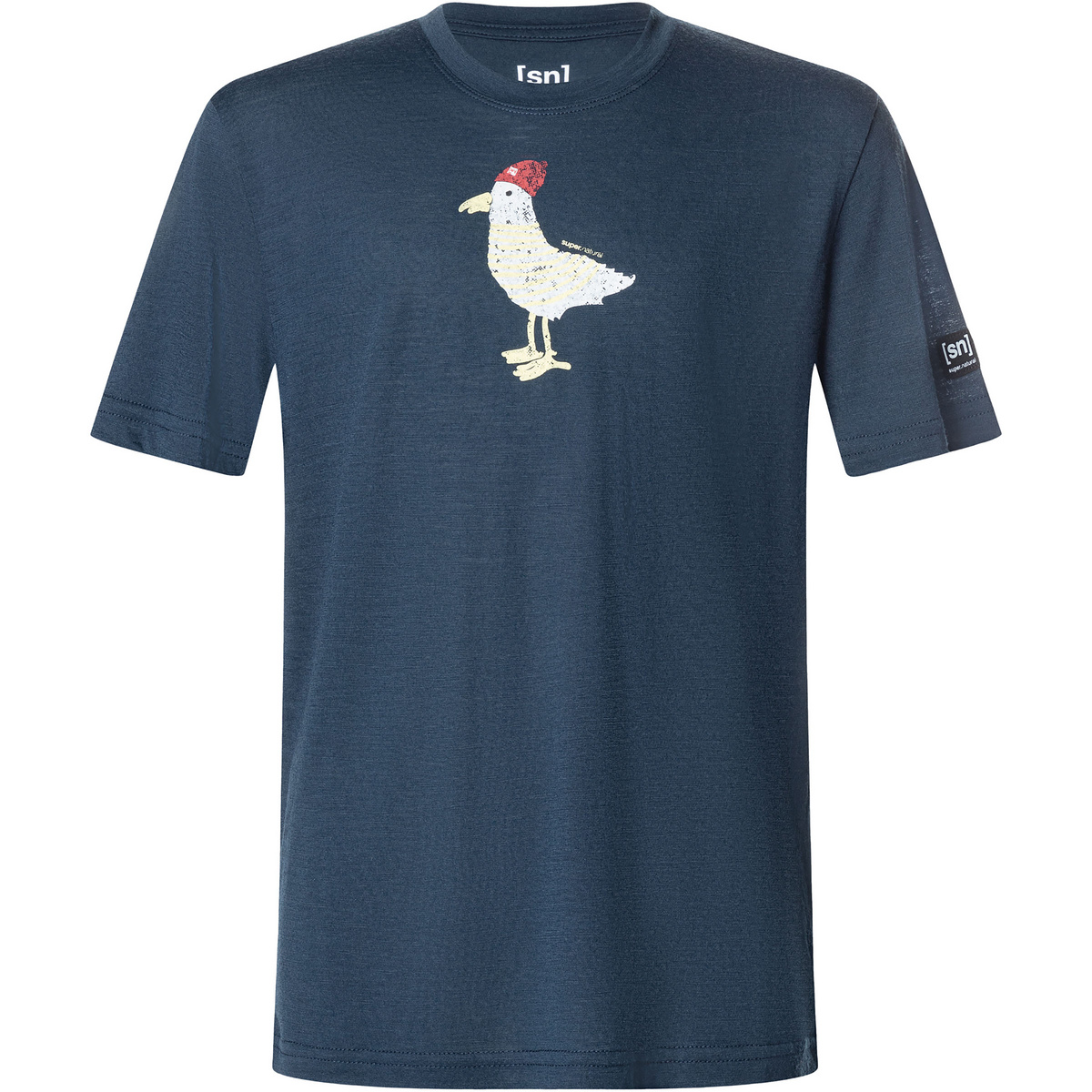 Super.Natural Bambino Maglietta Johnny (Taglia 128, Blu)