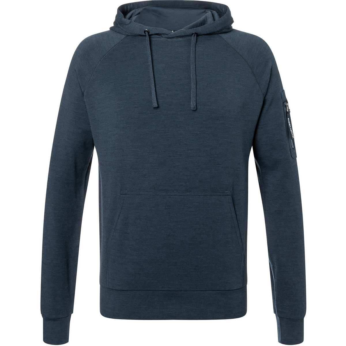 Super.Natural Herren Favourite Pocket Hoodie (Größe XL, blau)