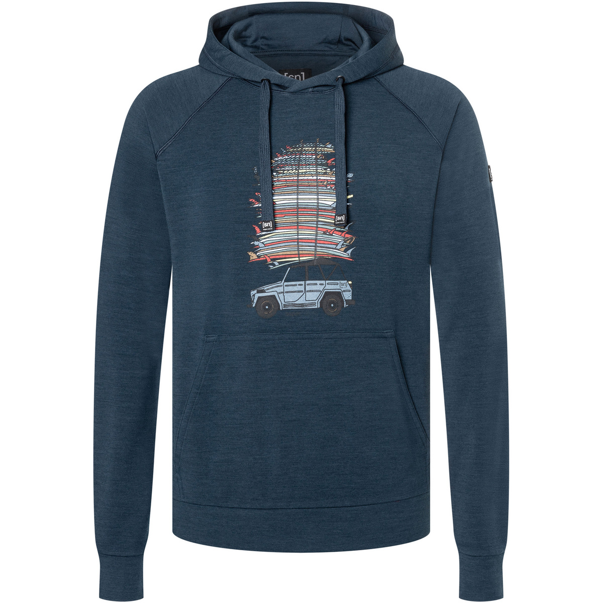 Image of Super.Natural Uomo Felpa con cappuccio Fav Surf