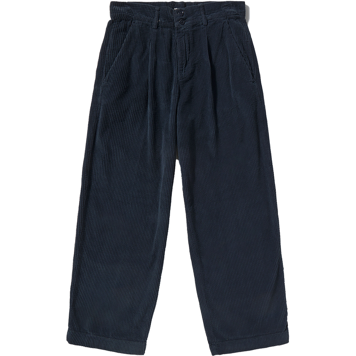 Brava Fabrics Femme Pantalon Corduroy Pleated (taille XL, Bleu)