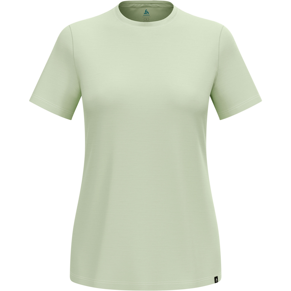 Odlo Damen Merino 160 Plain T-Shirt (Größe XL, gruen)