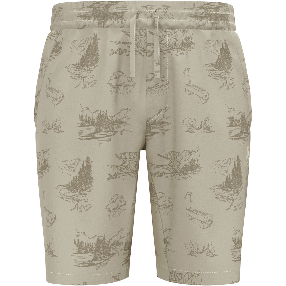 Image of Odlo Uomo Pantaloncini Essential Print