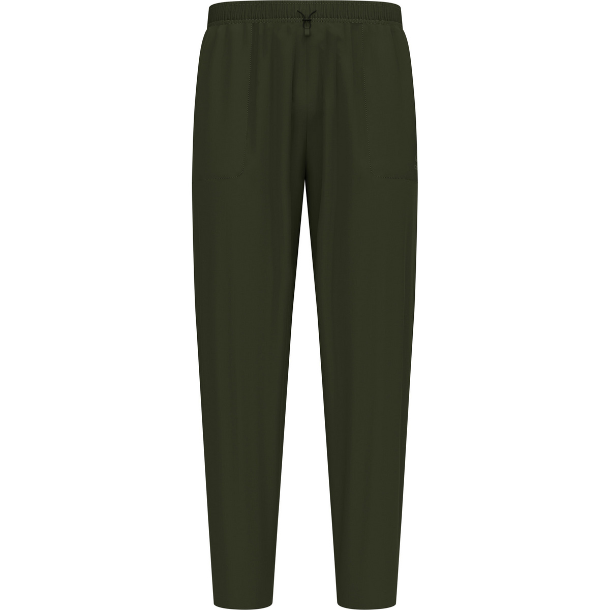 Odlo Uomo Pantaloni Ultra Lightweight (Taglia XL, Verde)