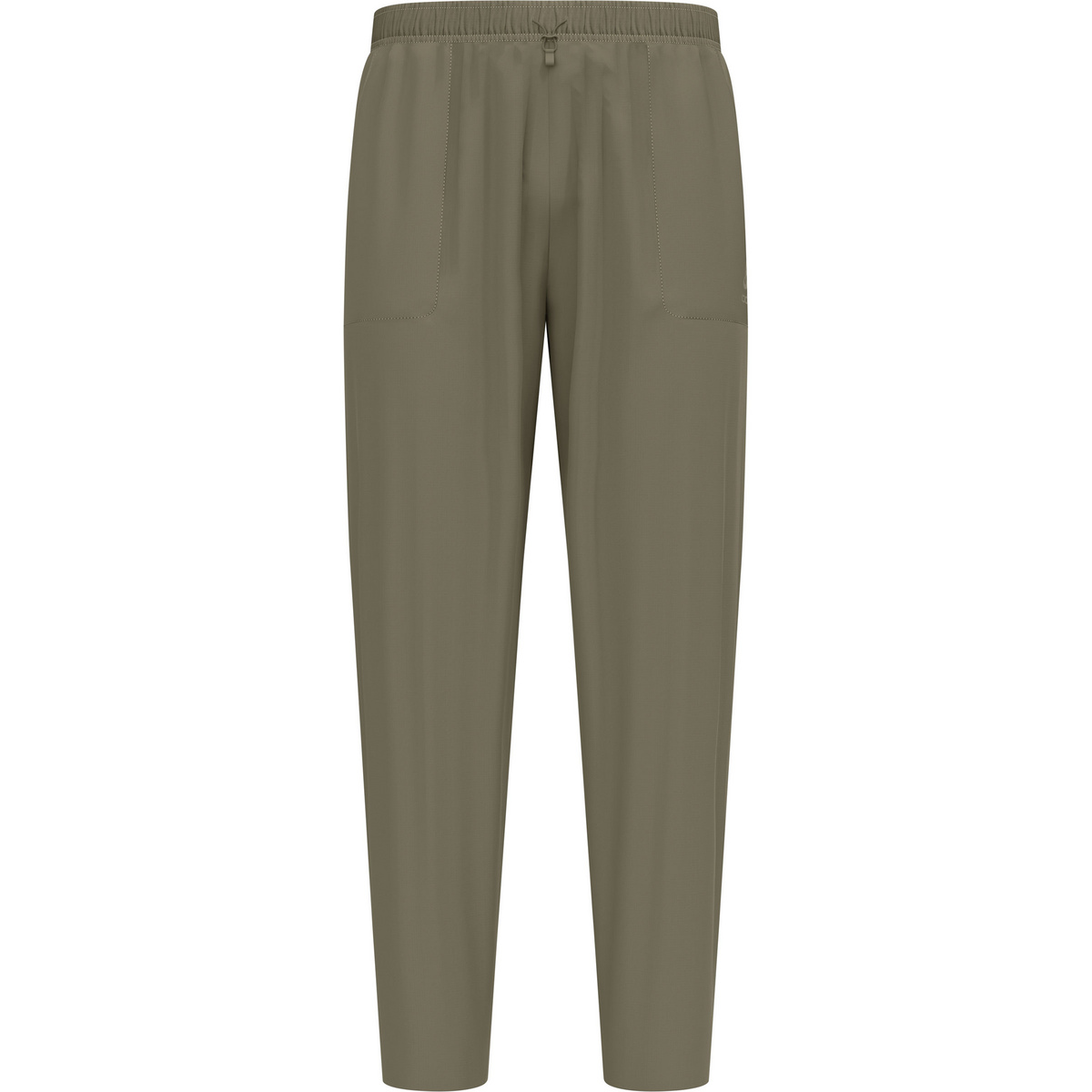Odlo Uomo Pantaloni Ultra Lightweight (Taglia M, Verde)