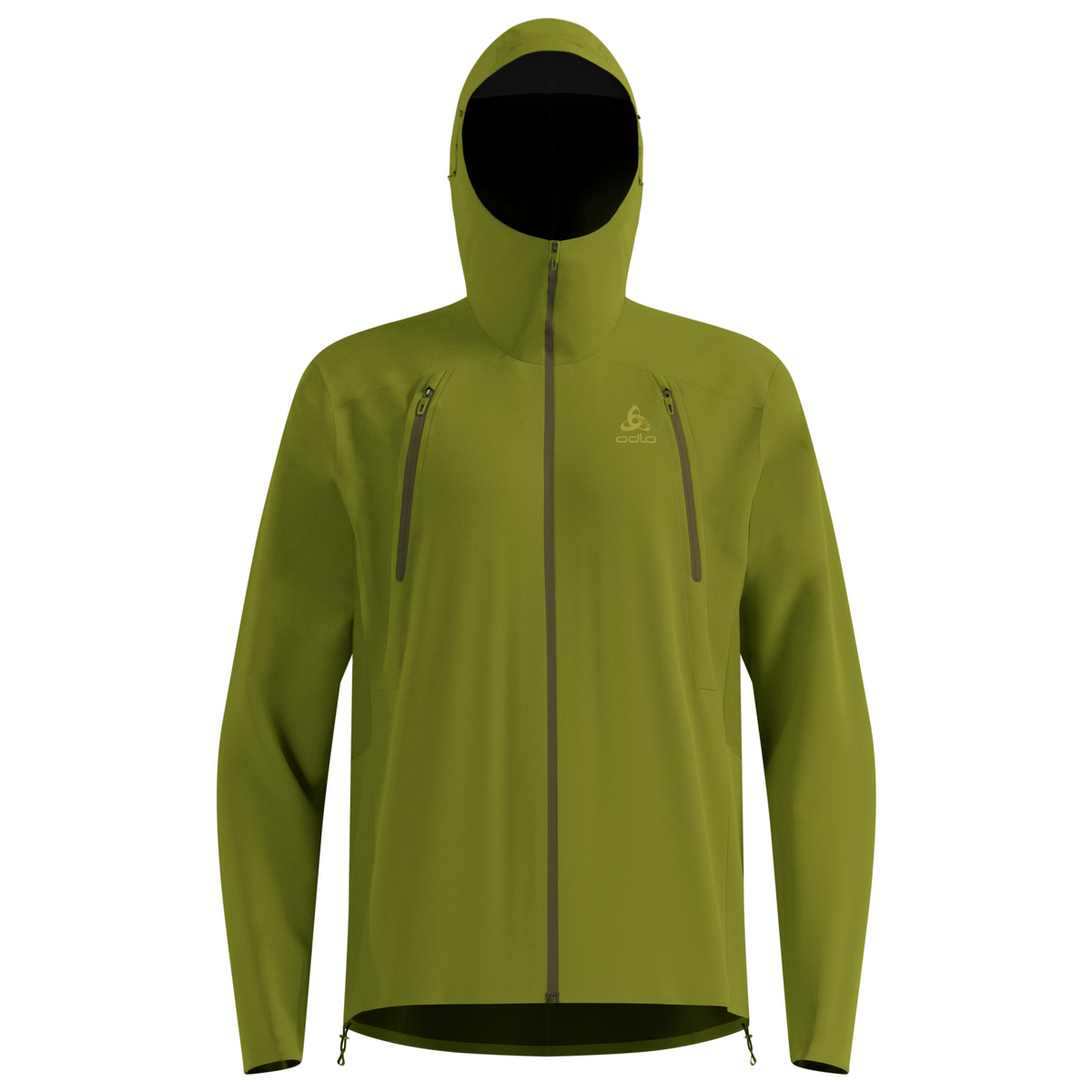 Odlo Herren X-Alp Waterproof Pro Jacke (Größe L, oliv)