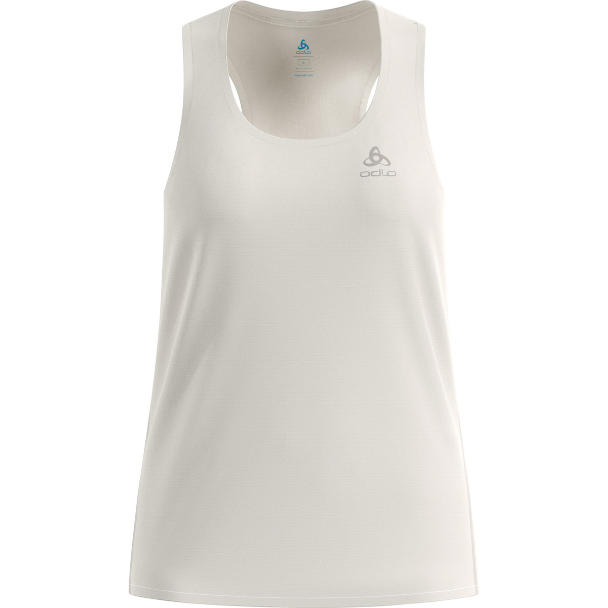 Odlo Damen Zeroweight Chill-Tec Top (Größe M, beige)