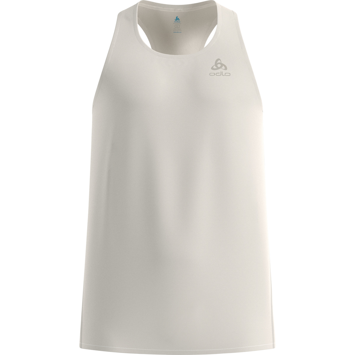 Odlo Herren Zeroweight Chill-Tec Tanktop (Größe XXL, beige)