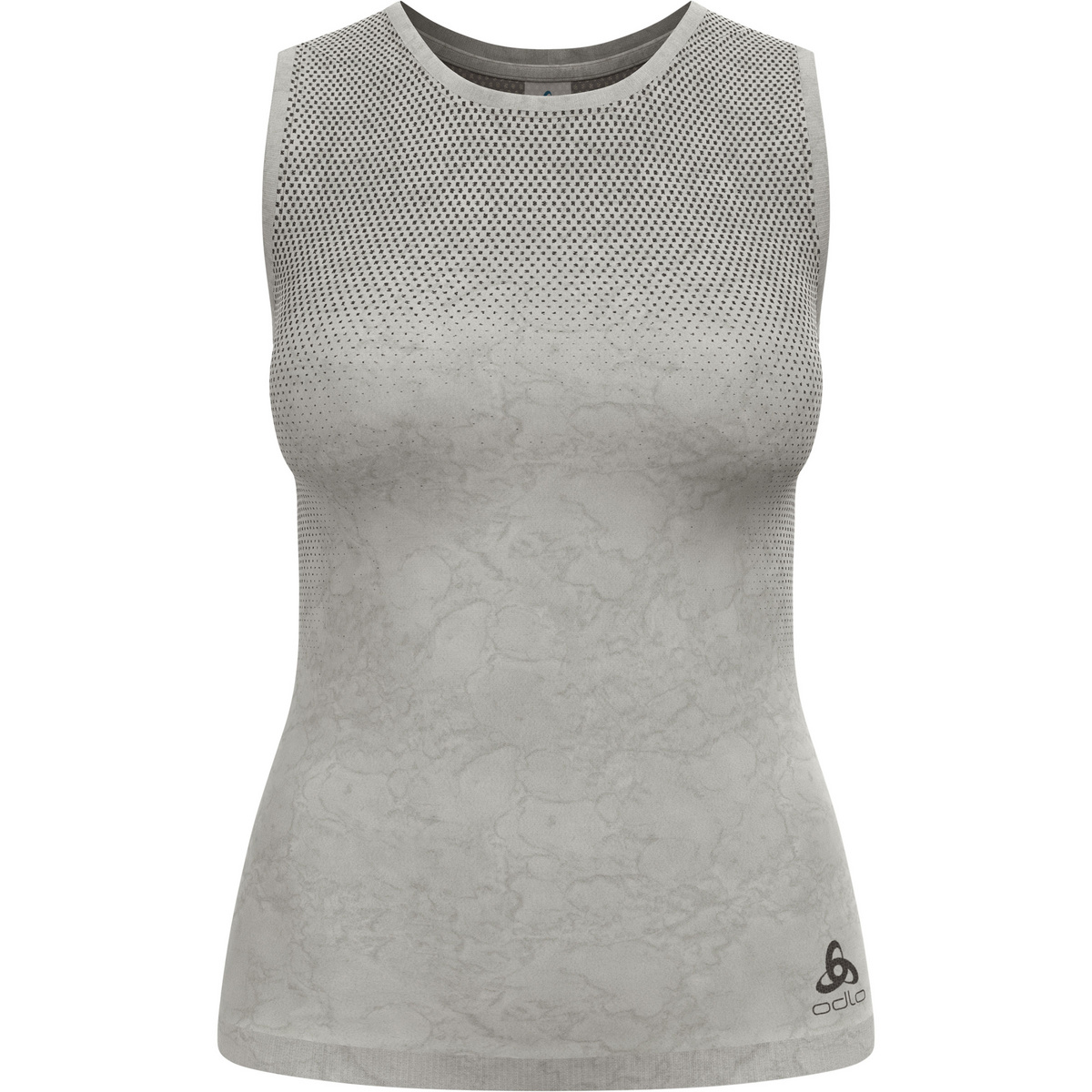 Odlo Donna Canotta Performance Light Rain Dye Bl (Taglia XS, Verde)