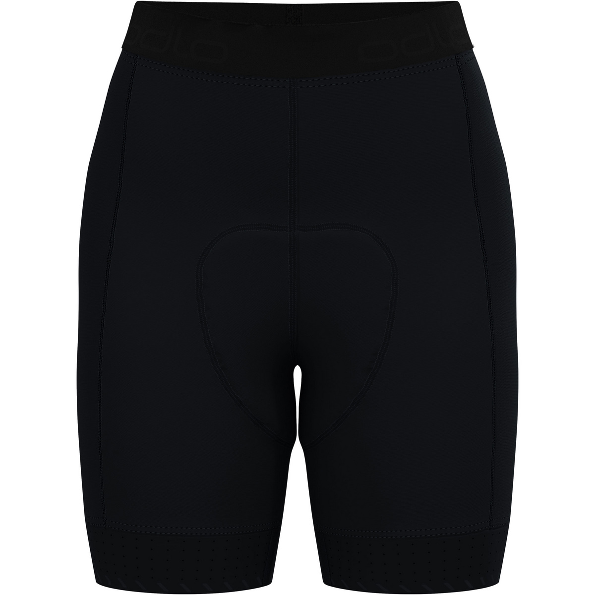 Odlo Donna Pantaloncini da ciclismo Explorer (Taglia L, Nero)