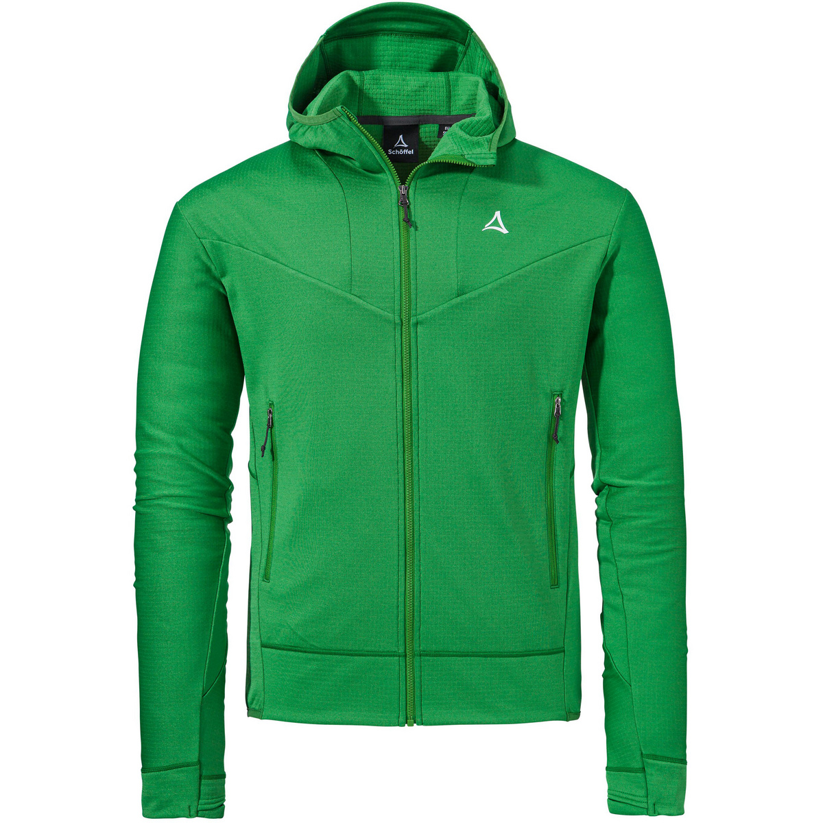 Schöffel Herren Style Blaueis Hoodie Jacke (Größe XXL, gruen)