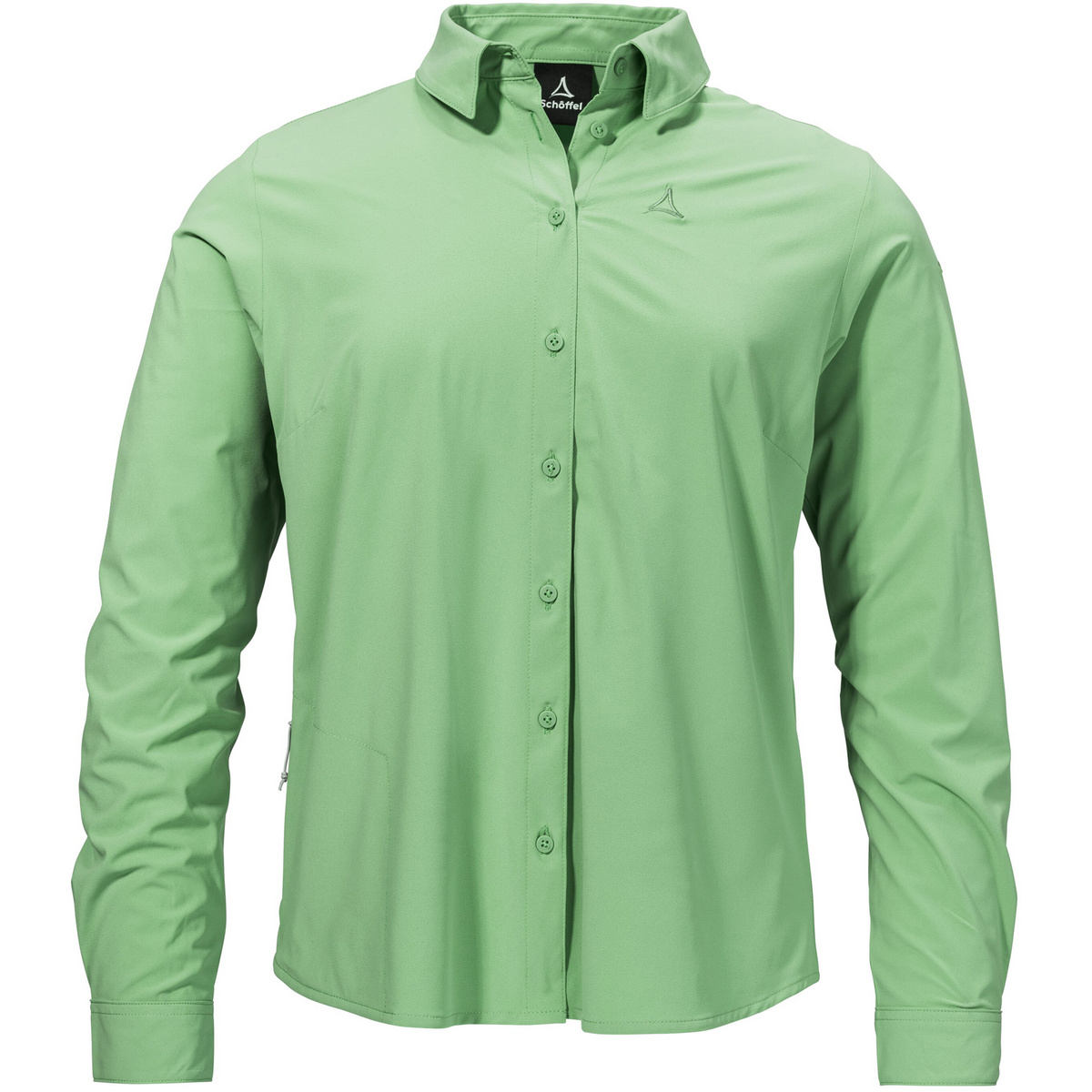 Schöffel Damen Style Dunajec Bluse (Größe XL, gruen)