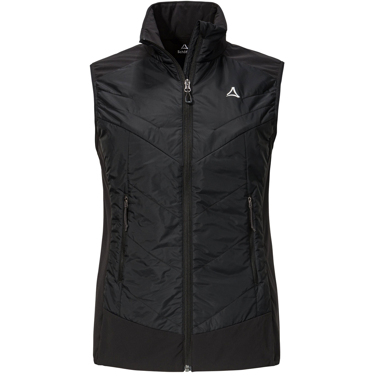 Schöffel Donna Gilet Style Blaueis Hybrid (Taglia S, Nero)