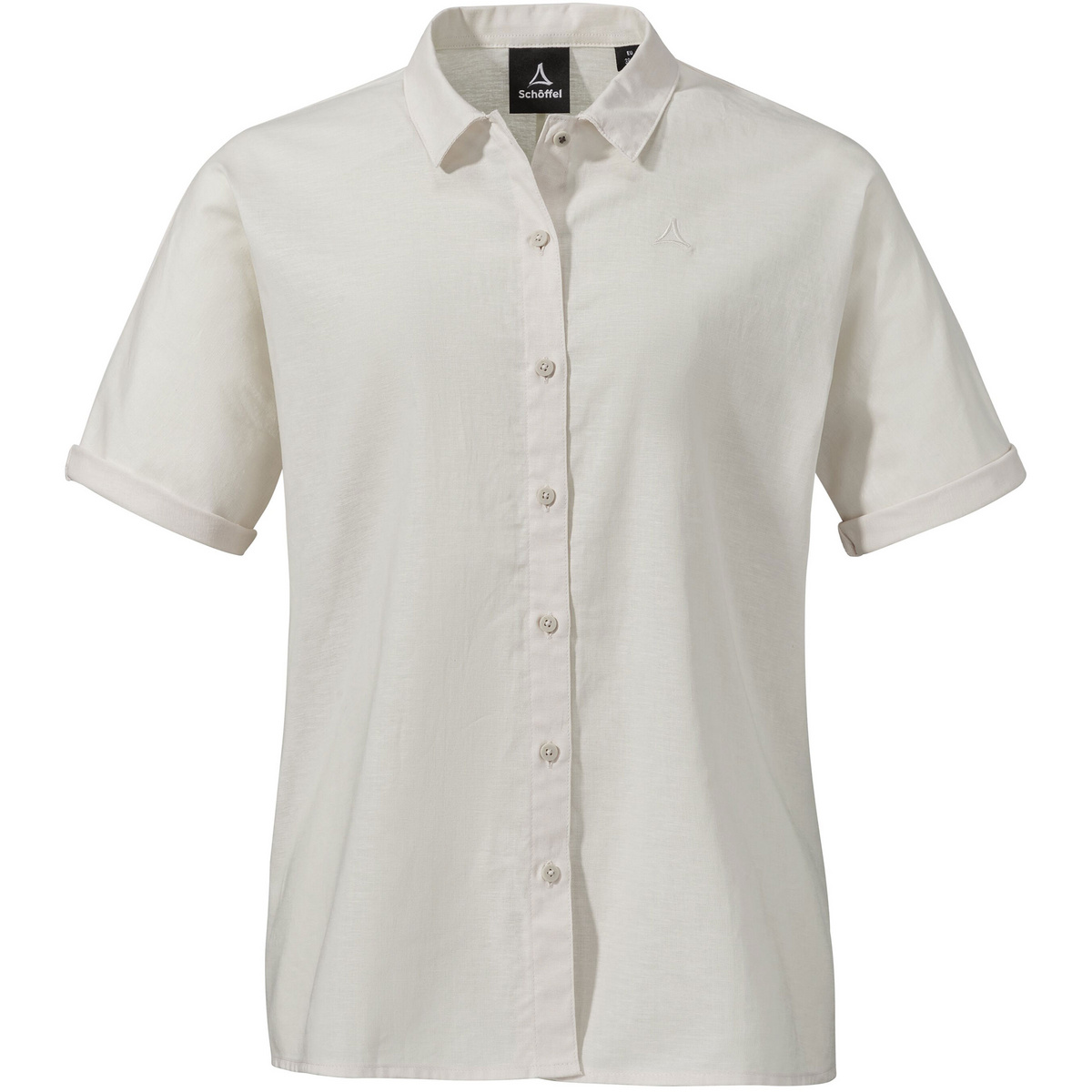 Schöffel Damen Style Kalmen Bluse (Größe 3XL, grau)