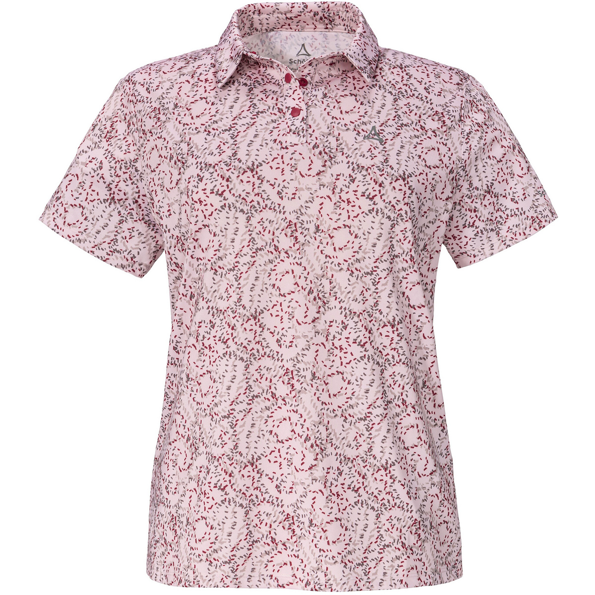 Schöffel Damen Style Todra Polo T-Shirt (Größe S, rosa)
