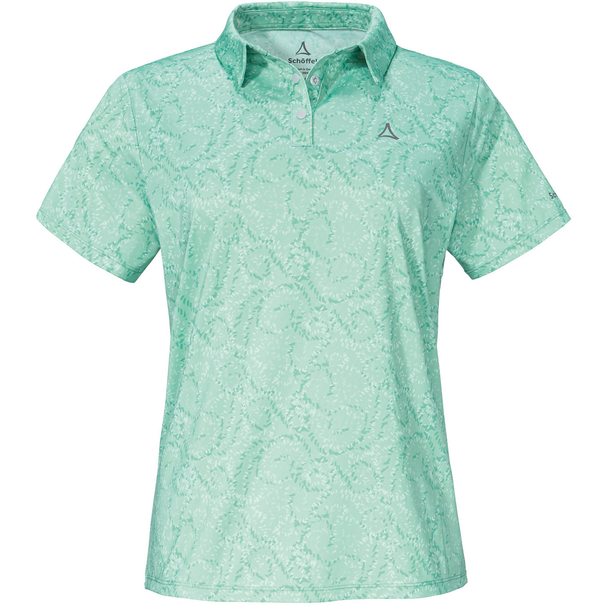 Schöffel Donna Maglietta Style Todra Polo (Taglia M, Verde)