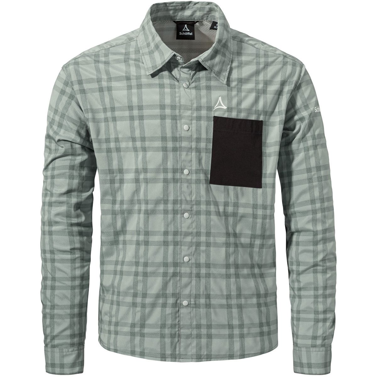 Schöffel Herren Style Jalpuh Hemd (Größe L, gruen)