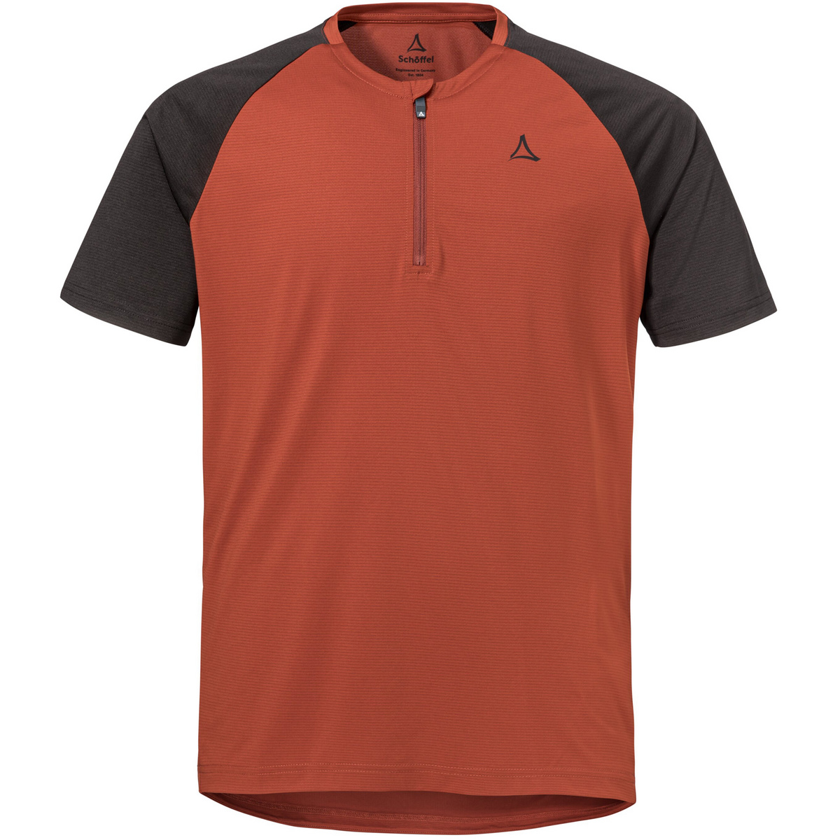 Schöffel Herren Style Wetluga Radtrikot (Größe XXL, braun)
