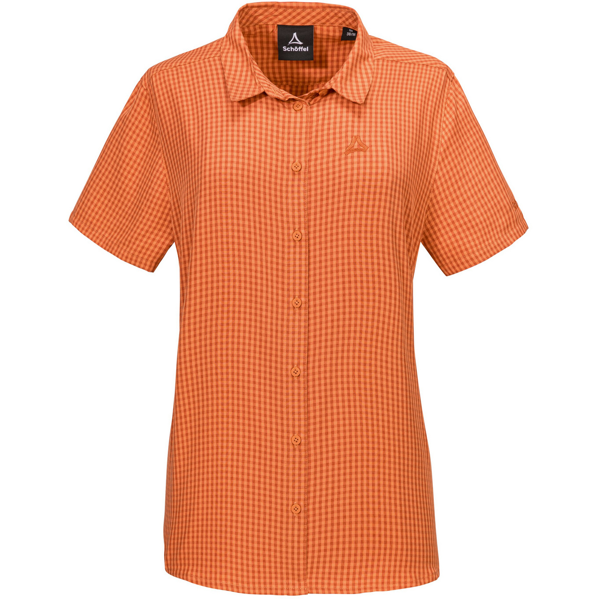 Schöffel Damen Style Dalfoss Circ Bluse (Größe L, orange)