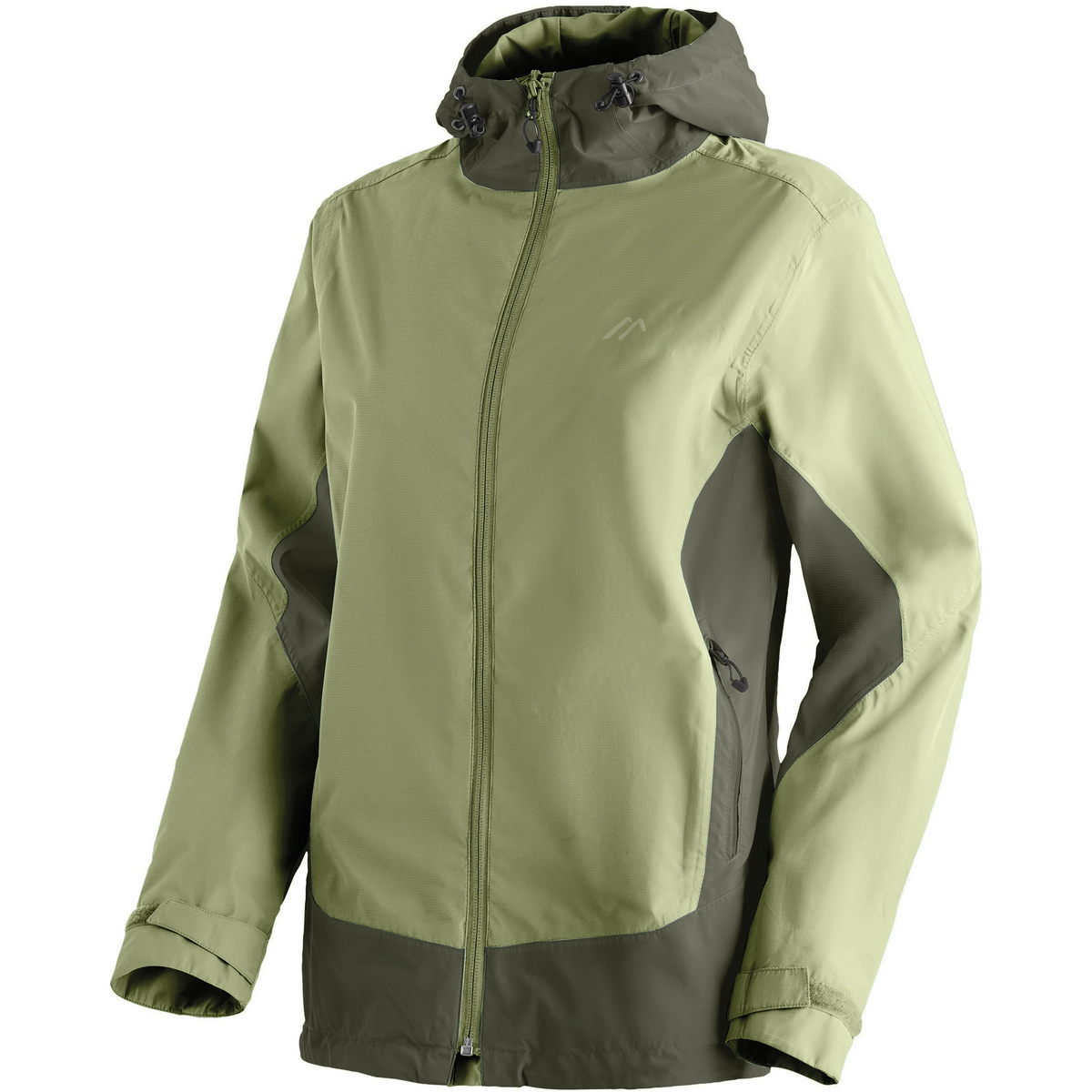 Maier Sports Damen Brocken Jacke (Größe 6XL, oliv)