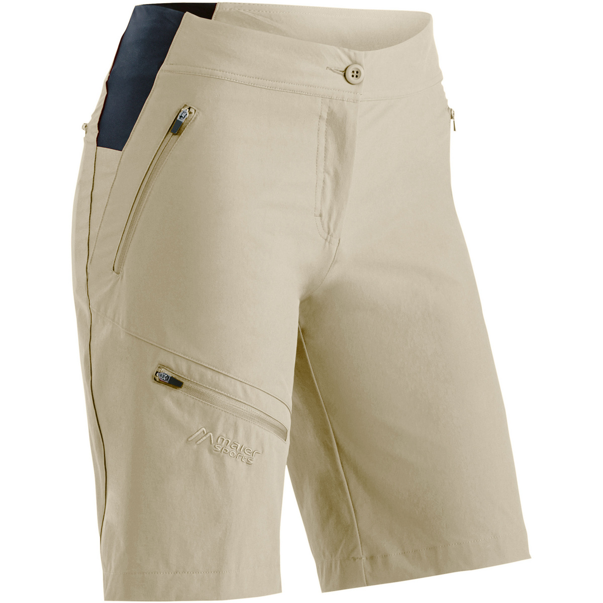 Maier Sports Damen Inara Vario Shorts (Größe XL, beige)