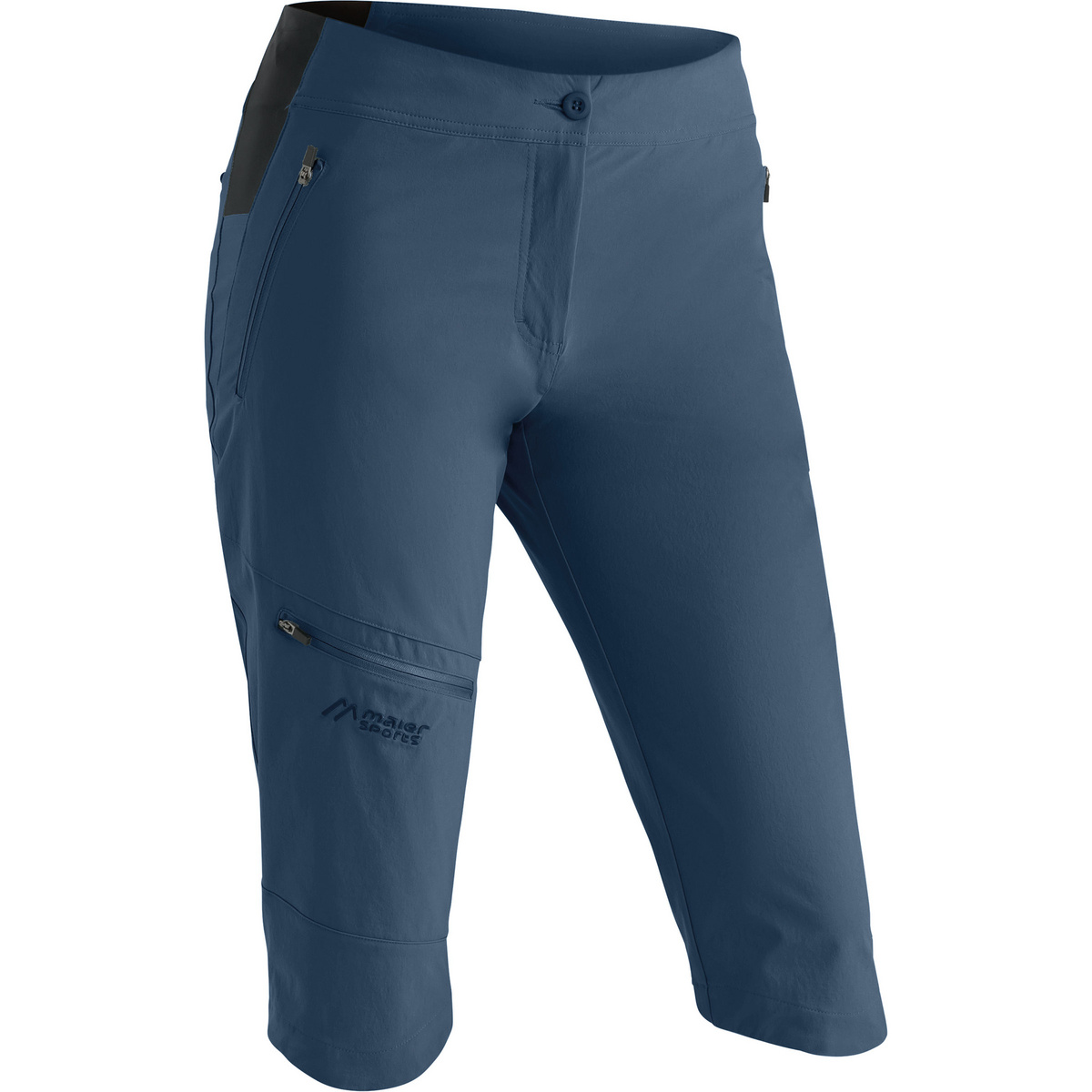 Maier Sports Damen Inara Slim Capri Vario Shorts (Größe M, blau)