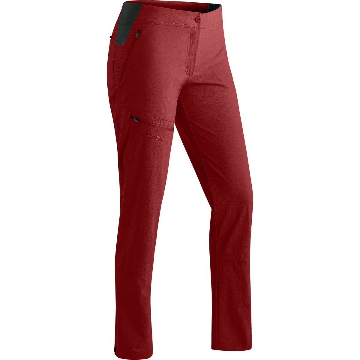Maier Sports Damen Inara Slim Vario Hose (Größe L, rot)