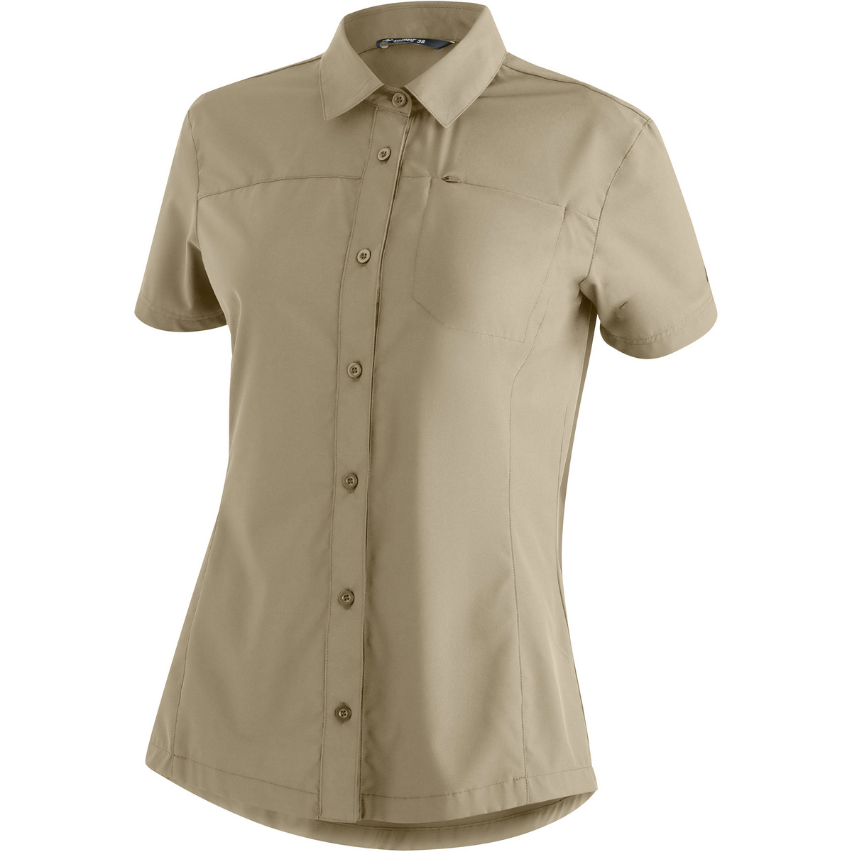 Maier Sports Damen Magos Bluse (Größe M, beige)