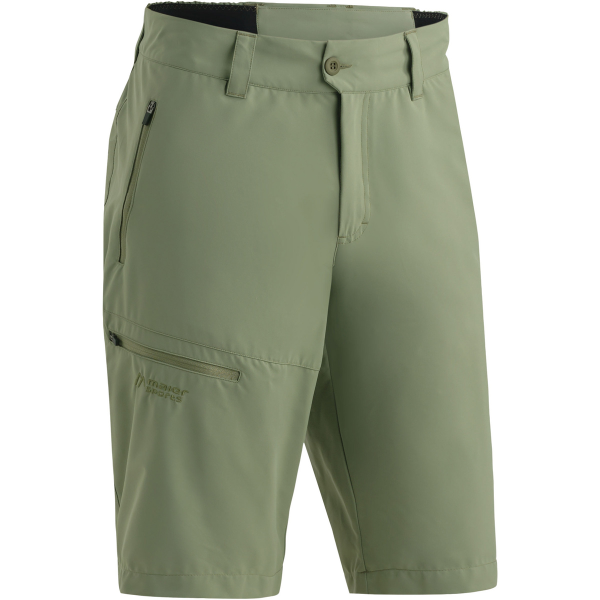 Maier Sports Herren Nil Short Loop Bermuda Shorts (Größe L , gruen)