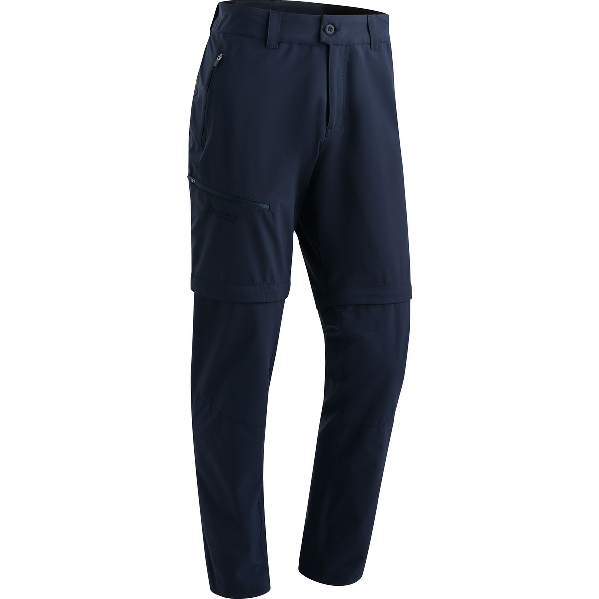 Maier Sports Uomo Pantaloni Tajo Zip Loop Zip Off (Taglia XS, Blu)