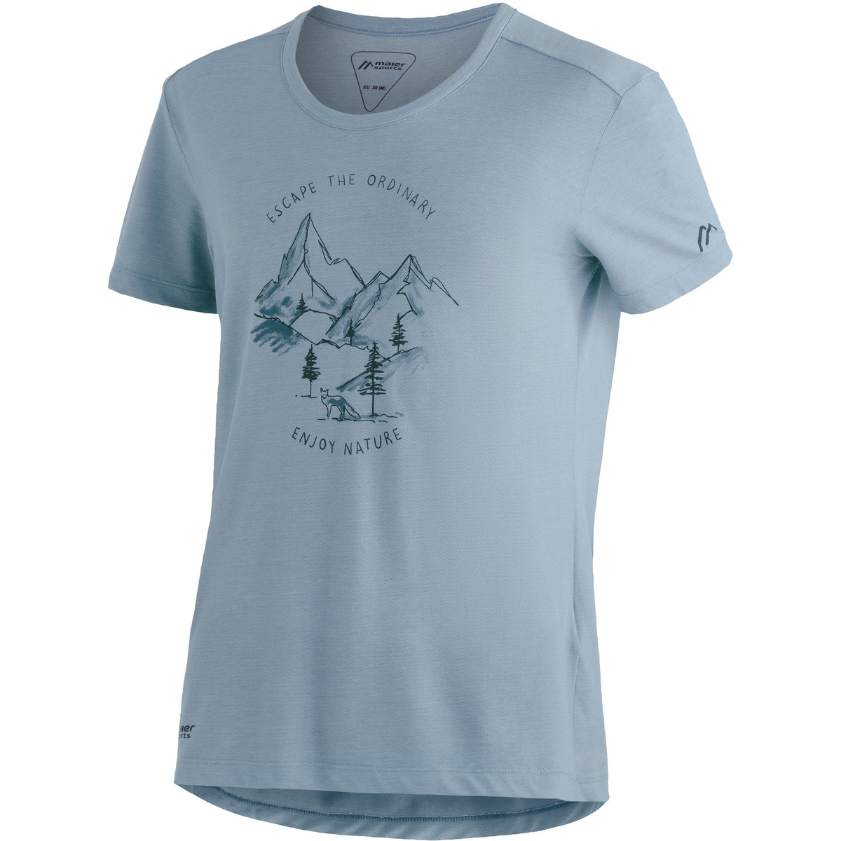 Image of Maier Sports Uomo Maglietta Tamarack