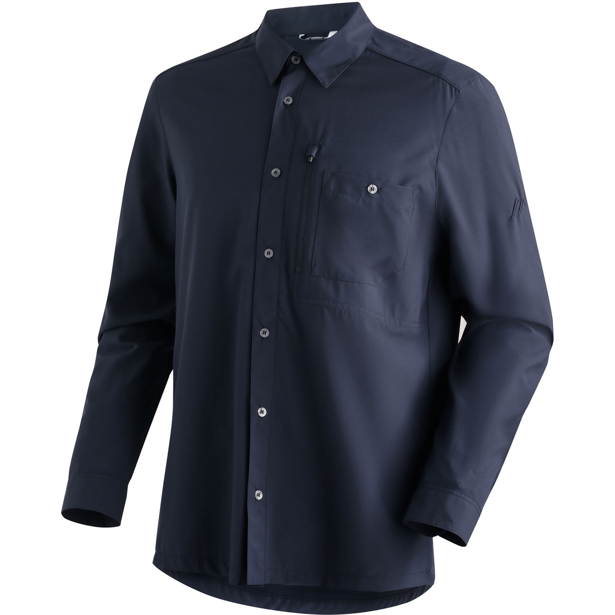 Maier Sports Herren Magos Hemd (Größe L , blau)